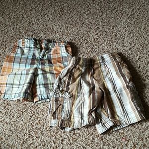 Carter's Faded glory 24mo summer shorts